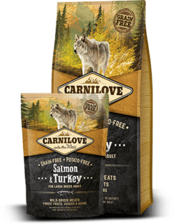 CarniLove Salmon & Turkey for large breed adult ≥ 25 kg 12kg