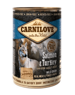 Carnilove Canned Salmon & Turkey 400g (LEVERING UVIST)