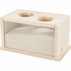 Trixie Sandbad i Træ til Hamster – Med Akrylfront