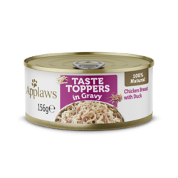Applaws Dog Taste Toppers - Chicken Breast with Duck in Gravy 156g