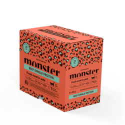 Monster Cat Pouches Adult Beef