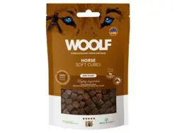 Woolf Soft Cubes Horse 100g  (LEVERING UVIST)