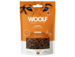 Woolf Soft Cubes Turkey 100g (LEVERING UVIST)
