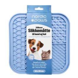Nordic Paws Slikkemåtte Hvalp - Lyseblå