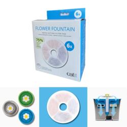 Catit Senses 2.0 filtre t/flower fountain 6 stk