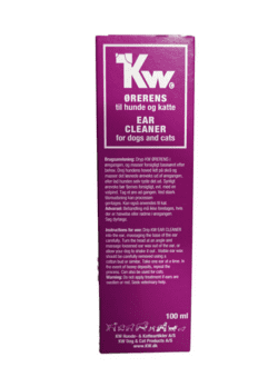 KW Ørerens til hund & kat 100 ml