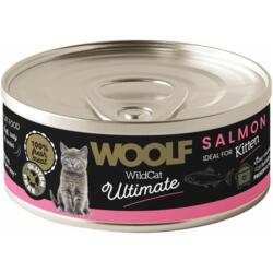 Woolf WildCat Ultimate Vådfoder Kitten Salmon, 85g