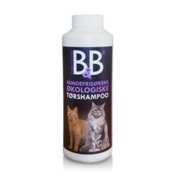 B&B Økologisk Tørshampoo til Kat – Med Mælk & Viol