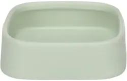 Zara Mad- og Vandskål til Gnavere Kvadratisk Grøn 12x12x3,5cm – 200 ml