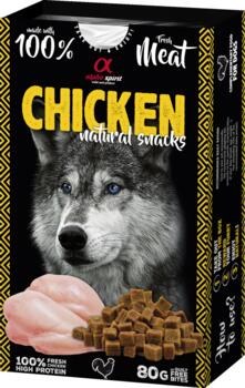 Alpha Spirit Naturals Chicken hundesnacks (UDSOLGT)