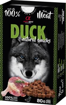 Alpha Spirit Naturals Duck hundesnacks (UDSOLGT)