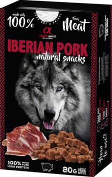 Alpha Spirit Naturals Iberian Pork hundesnacks (UDSOLGT)