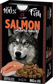 Alpha Spirit Naturals Salmon hundesnacks (UDSOLGT)