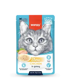 Wanpy Cat Stew – Chicken in Gravy 70 g