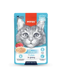 Wanpy Cat Stew – Tuna in Gravy 70 g
