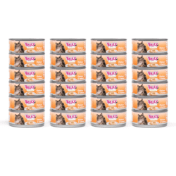 24 x Truly Cat Vådfoder – Kylling & Laks 95 g