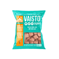 MUSH Vaisto Puppy® Isblå (okse, rensdyr, laks)