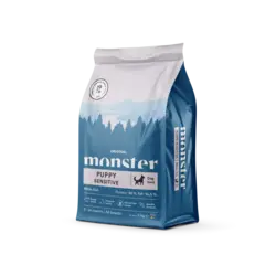 Monster Dog Original Puppy Sensitive 2 kg – Skånsomt hvalpefoder til sarte maver