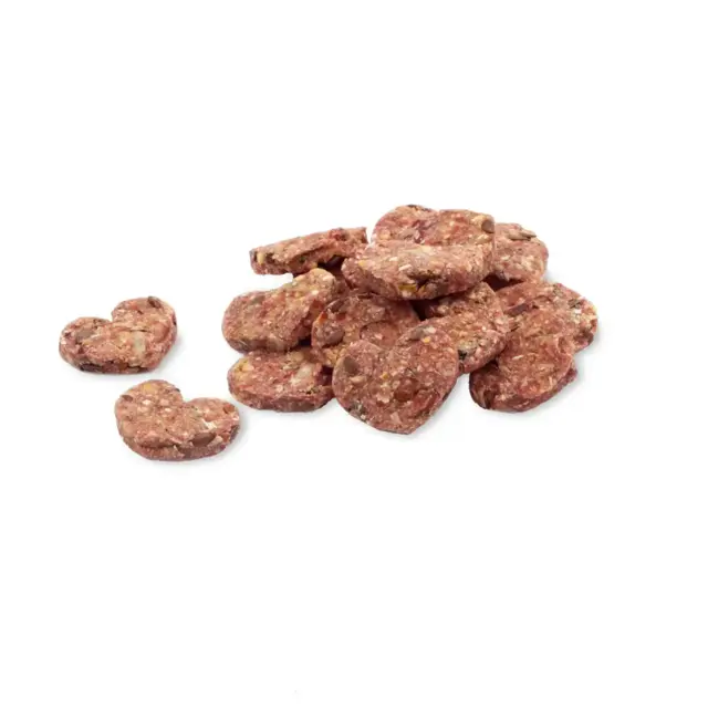 JR Tiny Treats Protein Hjerter Hermetia 100 g | Proteinrig snack til gnavere