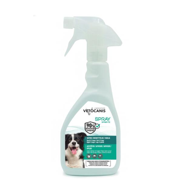 Vetocanis Anti-parasit Spray Hund | Naturlig beskyttelse mod lopper og flåter