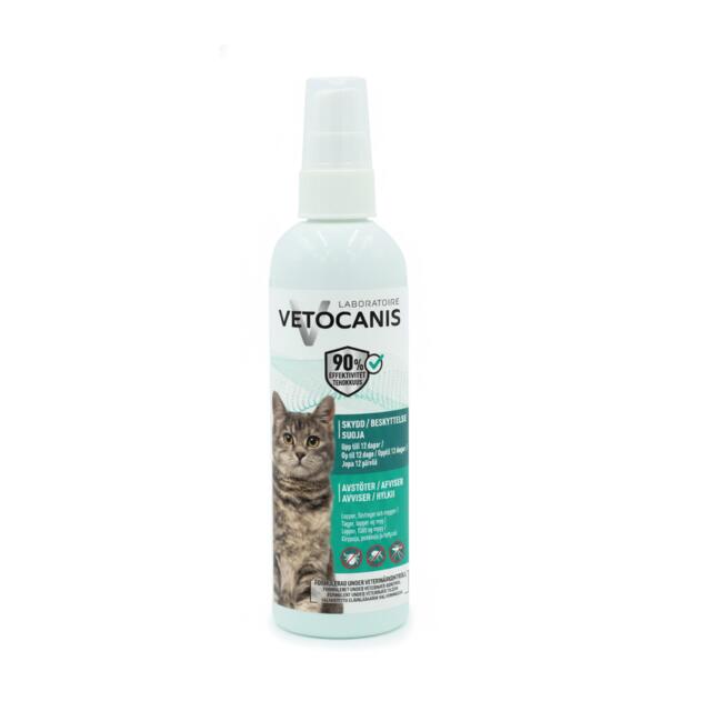 Vetocanis Anti-parasit Spray Kat | Naturlig loppe- og flåtspray til kat