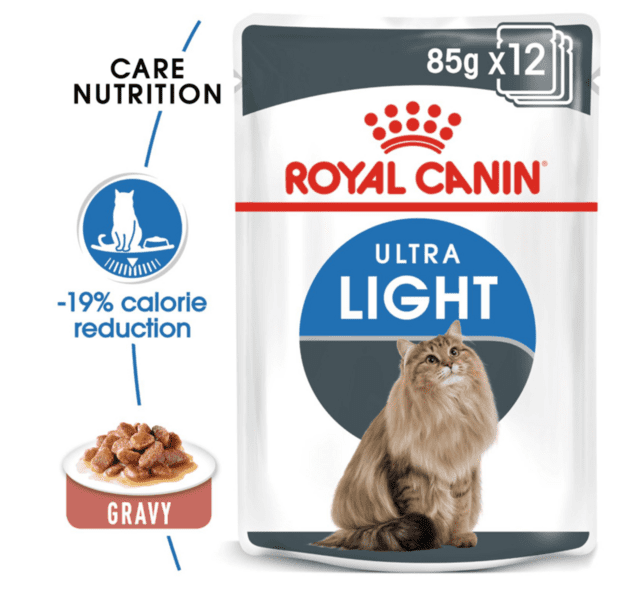 Royal Canin Light Weight Care Gravy 12 x 85 g vådfoder til kat med tendens til overvægt