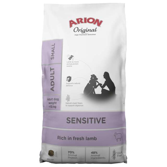 Arion Adult Small Breed – Lamb & Rice 3 kg