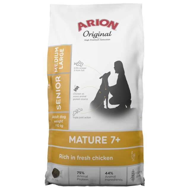 Arion Adult Senior Breed – Chicken & Rice 12 kg
