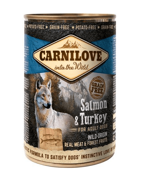 Carnilove Canned Salmon & Turkey 400g (LEVERING UVIST)