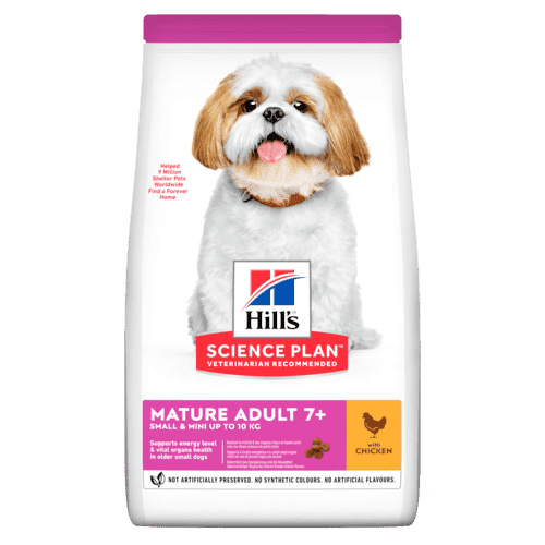 HILL'S SCIENCE PLAN Small & Mini Mature Adult 7+ with chicken 6 kg