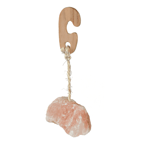 Mineral stone with Himalayan salt