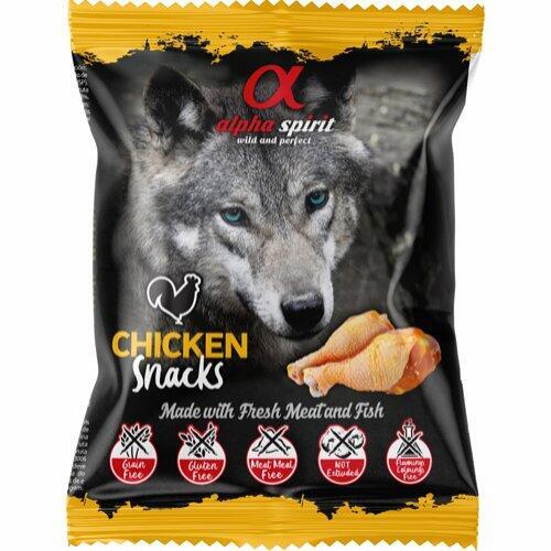 Alpha Spirit Kylling Snacks 50 g
