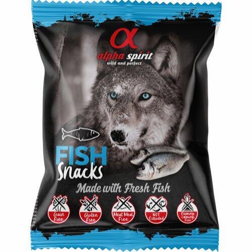 Alpha Spirit Fish Snacks 50 g (Sold put)