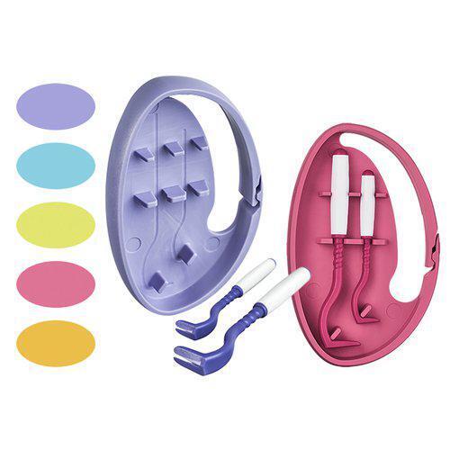 Flåtfjerner med holder (Lilla)