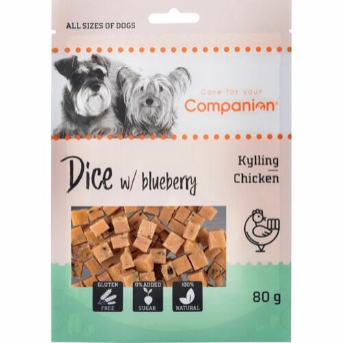Companion Chicken Dice With Blueberry