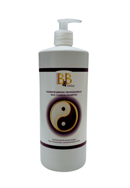 B&B Hundefrisørens professionelle Duo Carbon shampoo