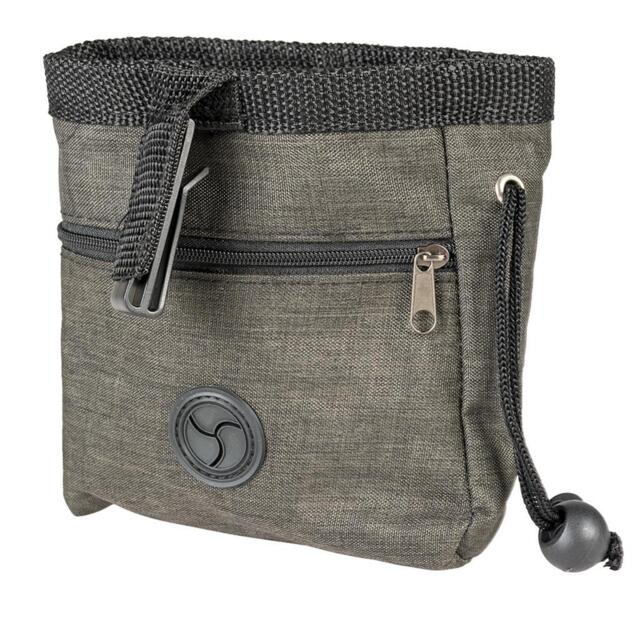 Dog Training Treat Bag - Black - 7x14x14cm