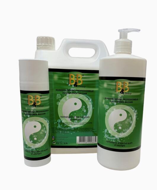 B&B Hundefrisøren's Professional moisturizing shampoo - Several sizes