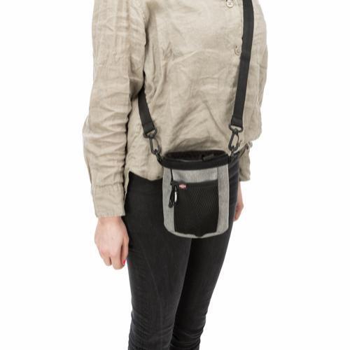 Trixie treat bag with shoulder strap and fastening clip