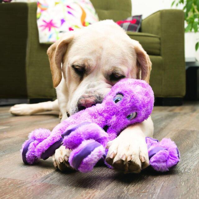 KONG SoftSeas Octopus Lila L 27 cm
