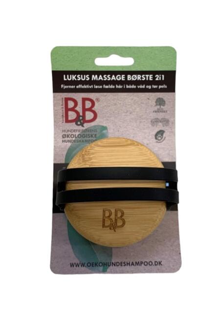 B&B Luxury Massage brush 2in1