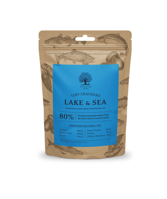 ESSENTIAL LAKE & SEA TINY CRACKERS 100g