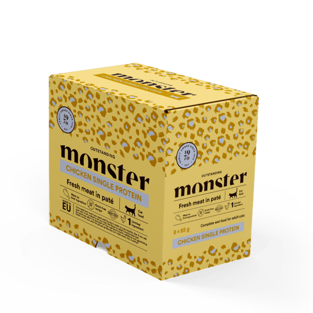 Monster Cat Pouches Adult Chicken