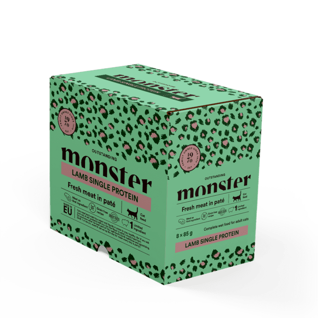 Monster Cat Pouches Adult Lam