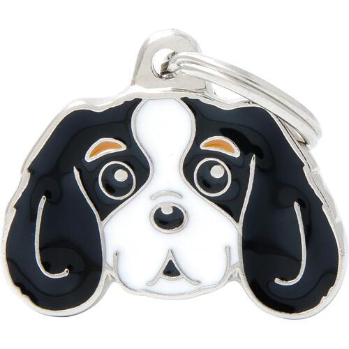 Tegn, Cavalier King Charles Spaniel (Sort)