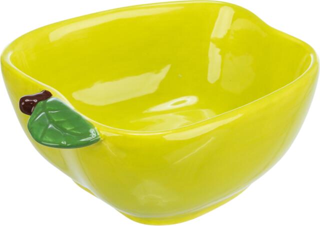 Apple food bowl for rabbits &amp; rodents