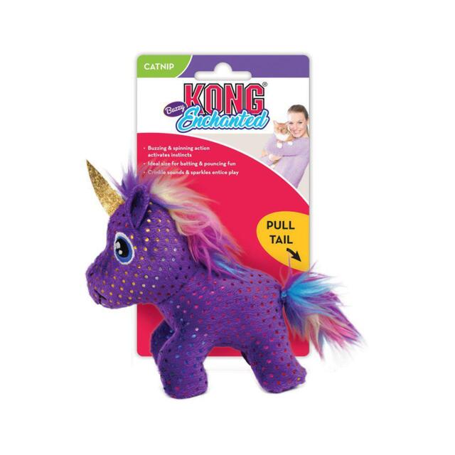 KONG Enchanted Buzzy enhjørning