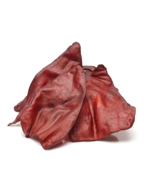 Natural Dog Chews Ox Ears Smoked 10 pcs