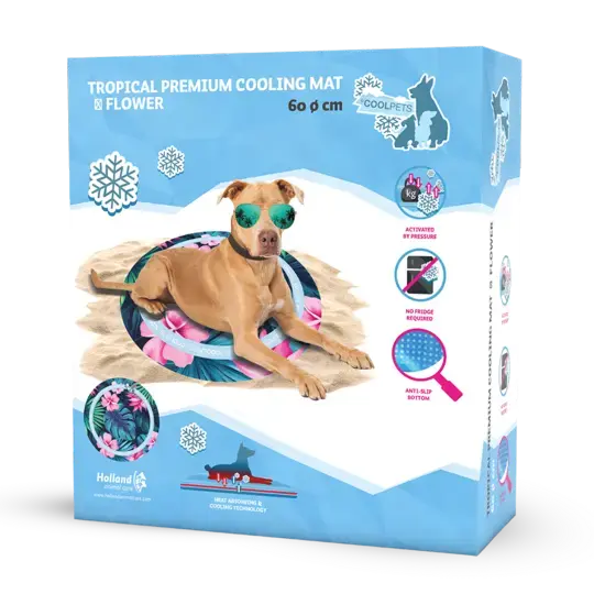 CoolPets Flower Premium Kølemåtte