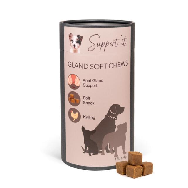 Support'it Gland Soft Chews 120 stk (LEVERING UVIST)